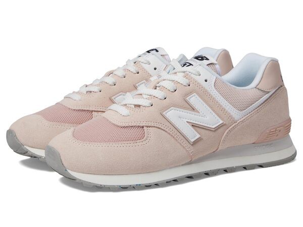 ニューバランス レディース スニーカー シューズ U574v1 Pink/White