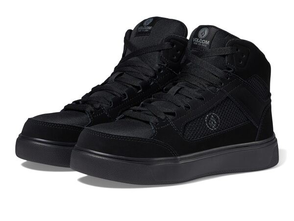 ボルコム レディース スニーカー シューズ Evolve EH High Top Comp Toe Triple Black 1