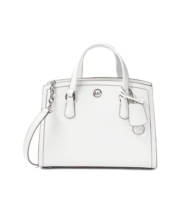 マイケルコース レディース ハンドバッグ バッグ Chantal Small Messenger Optic White