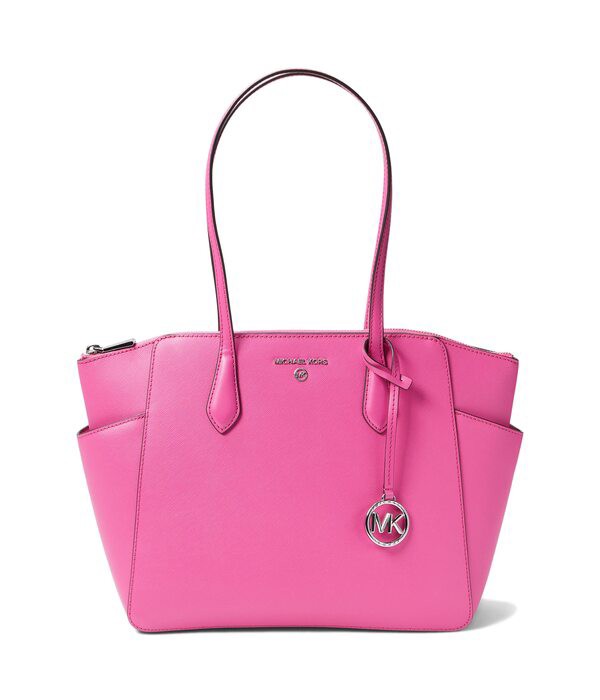 マイケルコース レディース ハンドバッグ バッグ Marilyn Medium Top Zip Tote Cerise