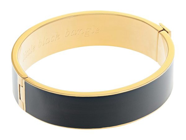 ケイトスペード レディース ブレスレット・バングル・アンクレット アクセサリー 15 mm Idiom Bangles Little Bangle Black