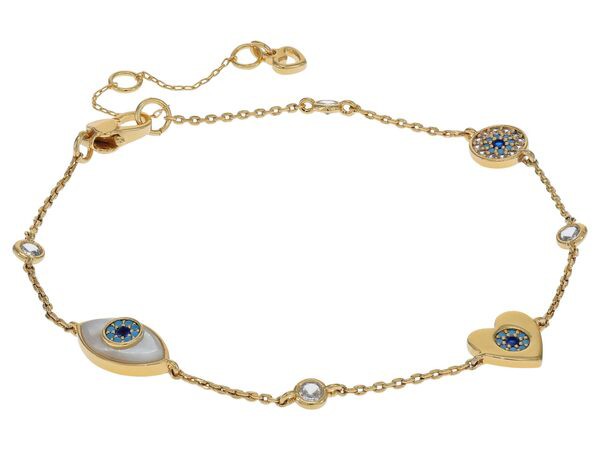 ケイトスペード レディース ブレスレット・バングル・アンクレット アクセサリー All Seeing Anklet Bracelet Cream Multi