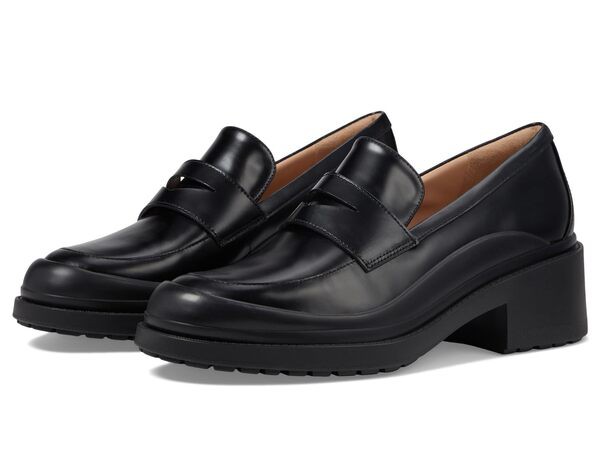 コールハーン レディース サンダル シューズ Grand Ambition Westerly Loafer Black Leather