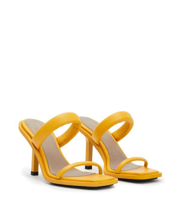 オールセインツ レディース ヒール シューズ Ava Sandals Yellowの通販