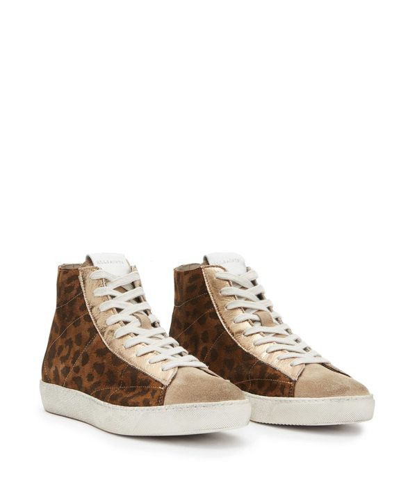 オールセインツ レディース スニーカー シューズ Tundy Leopard High