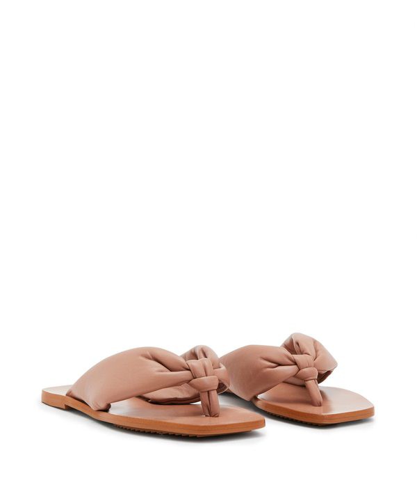 オールセインツ レディース サンダル シューズ Loop Sandals Pink