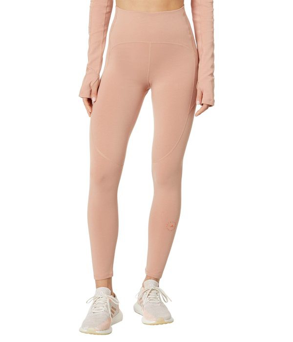 アディダス レディース カジュアルパンツ ボトムス TrueStrength Yoga 7/8 Tights HR2195 Soft Almond