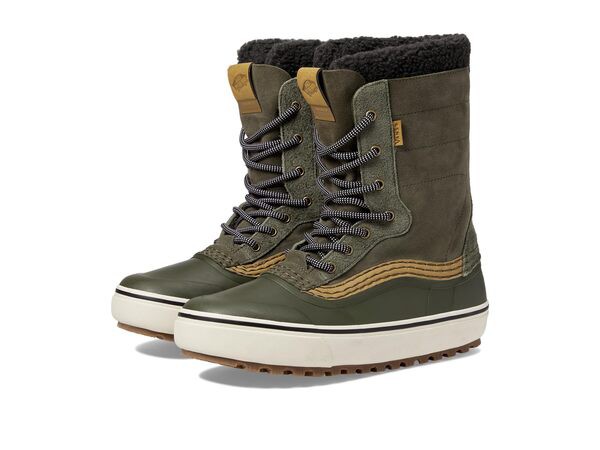 バンズ メンズ ブーツ・レインブーツ シューズ Standard Zip Snow MTE Olive