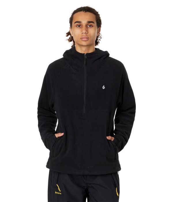 ボルコム メンズ コート アウター Polar Fleece Hooded 1/2 Zip