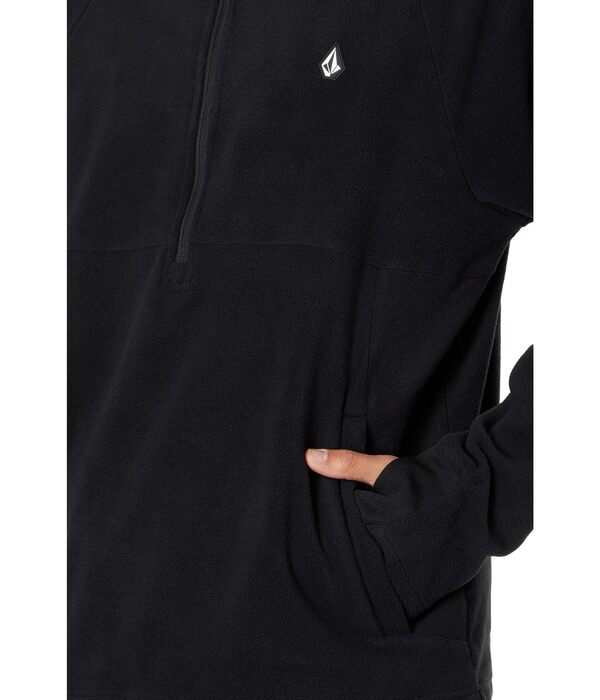 ボルコム メンズ コート アウター Polar Fleece Hooded 1/2 Zip