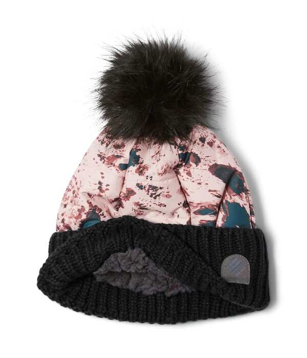 コロンビア レディース 帽子 アクセサリー Snow Diva Beanie Dusty Pink Flur