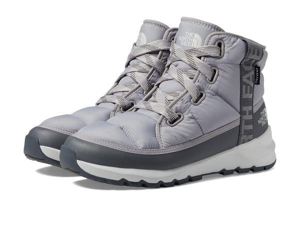 ノースフェイス レディース ブーツ・レインブーツ シューズ ThermoBall Lace-Up Luxe WP Meld Grey/Vanad