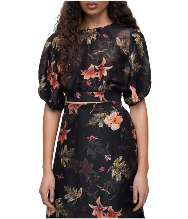 オールセインツ レディース シャツ トップス Asta Viviana Top Black 31,800円