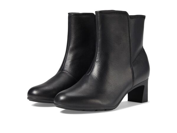 クラークス レディース ブーツ・レインブーツ シューズ Neiley Jane Black Leather