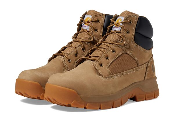カーハート メンズ ブーツ・レインブーツ シューズ Kentwood 6 Steel Toe Work Boot Coyote Nubuckの通販は