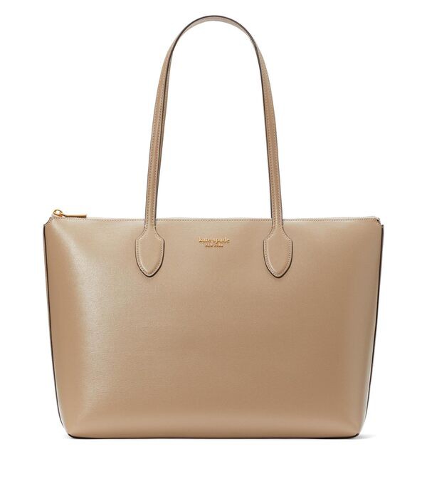 ケイトスペード レディース ハンドバッグ バッグ Bleecker Saffiano Leather Large Zip Top Tote Timeless Taupe