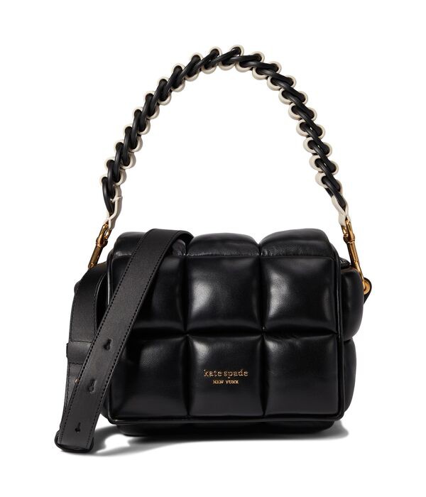 ケイトスペード レディース ハンドバッグ バッグ Boxxy Smooth Leather Crossbody Black Multi