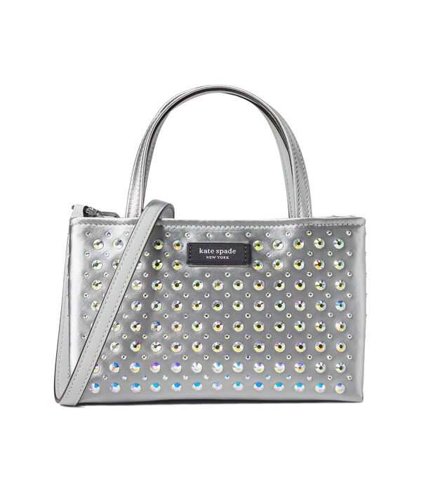 ケイトスペード レディース ハンドバッグ バッグ Sam Icon Crystal Embellished Fabric Mini Tote  Platinum Greyの通販はau PAY マーケット - Revida | au PAY マーケット－通販サイト