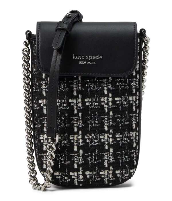 ケイトスペード レディース ハンドバッグ バッグ Steffie Tweed Phone Crossbody Black Multi