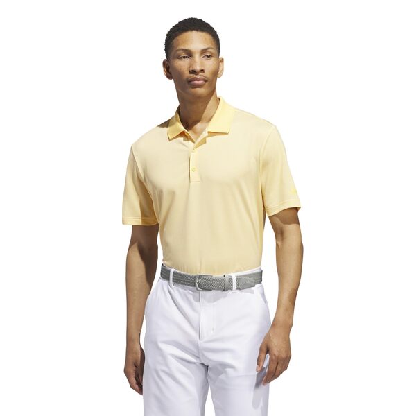 アディダス メンズ シャツ トップス Ottoman Short Sleeve Polo Ivory/Semi Spar