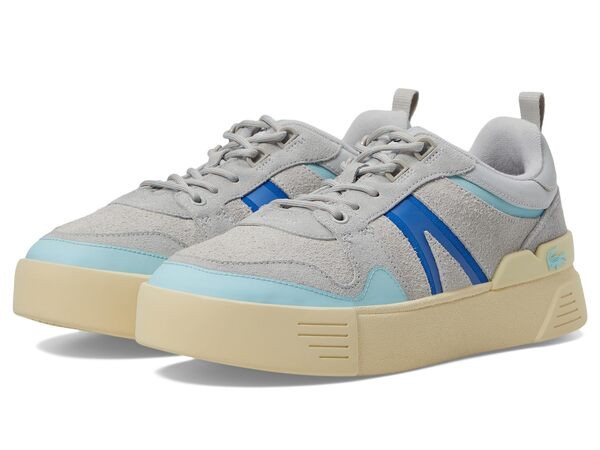 ラコステ レディース スニーカー シューズ L002 223 5 CFA Light Grey/Blue