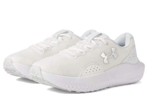 アンダーアーマー レディース スニーカー シューズ Charged Surge 4 White/Distant Gの通販は
