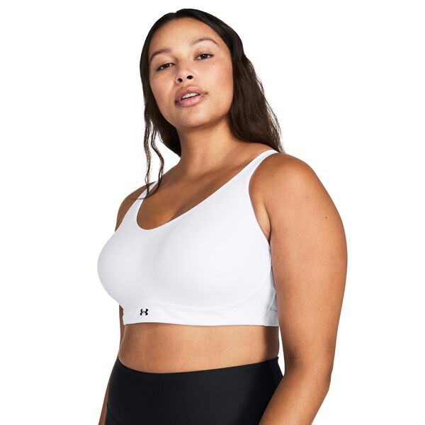 アンダーアーマー レディース ブラジャー アンダーウェア Infinity Low Impact Low Sports Bra White/Black