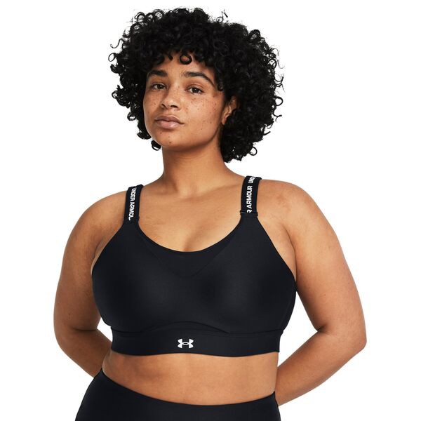 アンダーアーマー レディース ブラジャー アンダーウェア Infinity High Impact Sports Bra Black/White