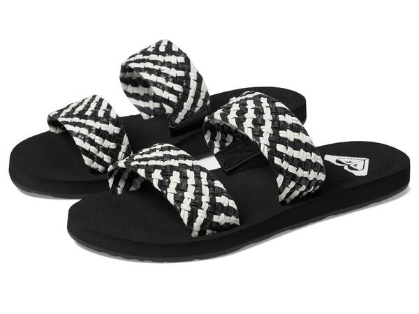 ロキシー レディース サンダル シューズ Porto Slide Black/White