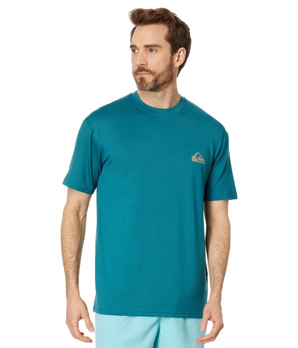 クイックシルバー メンズ トップのみ 水着 Everyday Surf Tee Short Sleeve Colonial Blueの通販は