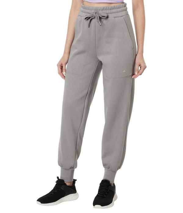 アディダス レディース カジュアルパンツ ボトムス Fleece Sweatpants IQ2639 Dove Grey