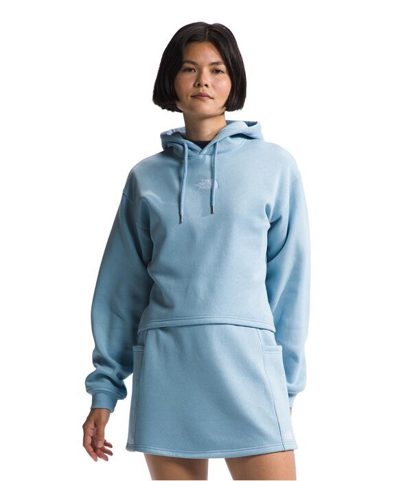 ノースフェイス レディース パーカー・スウェット アウター Evolution High-Low Hoodie Steel Blue