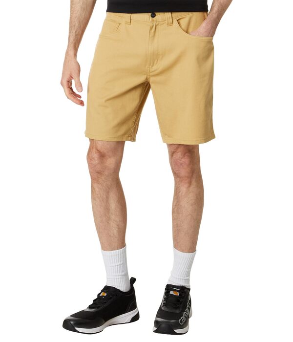 カーハート メンズ ハーフパンツ・ショーツ ボトムス Force Relaxed Fit Shorts Golden Sandの通販は