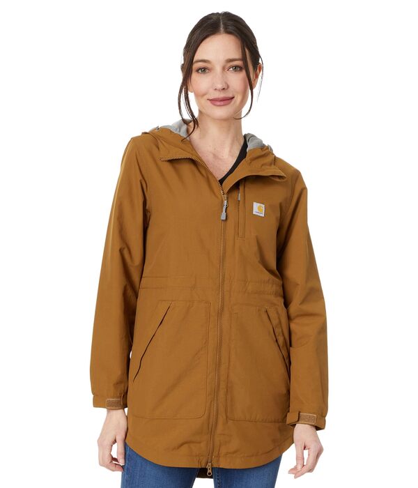 カーハート レディース コート アウター OC221 RD Lightweight Coat Carhartt Brownの通販は