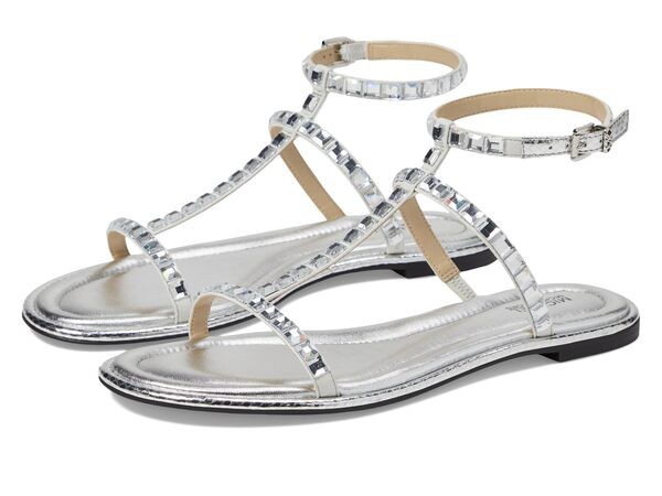 マイケルコース レディース サンダル シューズ Celia Flat Sandal Silver