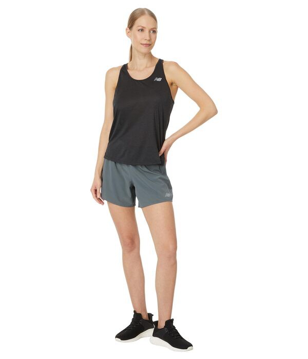 ニューバランス レディース ハーフパンツ・ショーツ ボトムス New Balance Women's RC Short 5 Graphite