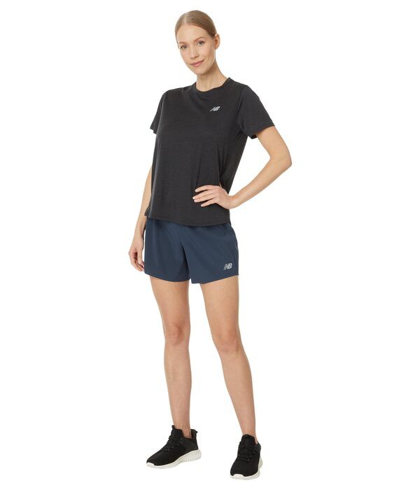 ニューバランス レディース ハーフパンツ・ショーツ ボトムス New Balance Women's RC Short 5 NB Navy