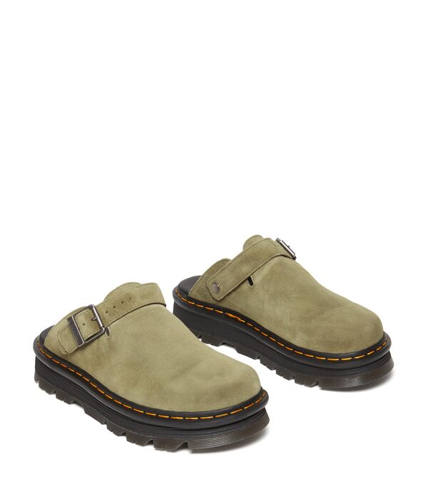 ドクターマーチン メンズ サンダル シューズ Zeb Zag Mule Muted Olive E.Hの通販は