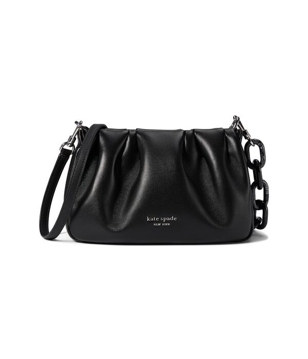 ケイトスペード レディース ハンドバッグ バッグ Souffle Smooth Leather Crossbody Blackの通販は