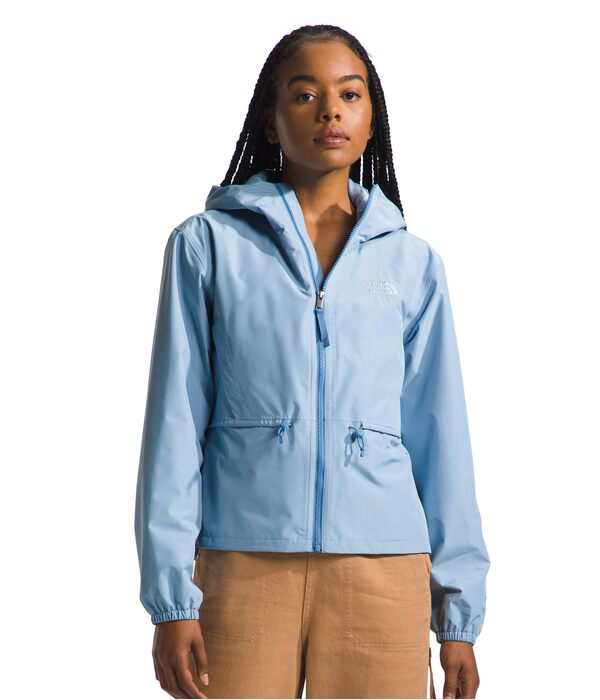 ノースフェイス レディース コート アウター Daybreak Rain Jacket Steel Blueの通販は