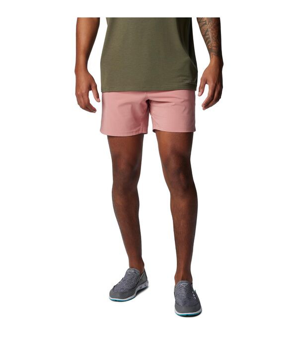 コロンビア メンズ ハーフパンツ・ショーツ ボトムス PFG Uncharted Shorts Sandalwood Pink