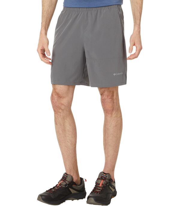 コロンビア メンズ ハーフパンツ・ショーツ ボトムス Columbia Hike Color-Block Shorts City Greyの通販はショートパンツ