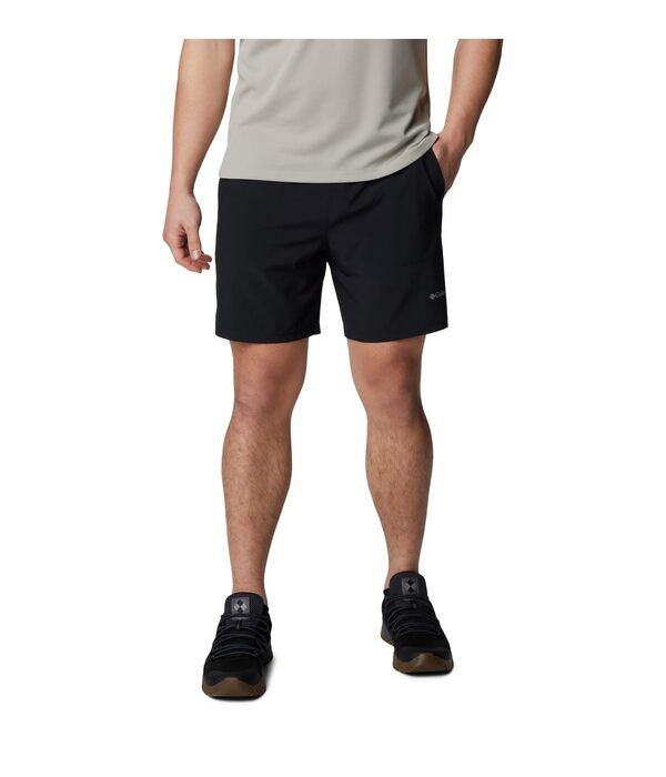 コロンビア メンズ ハーフパンツ・ショーツ ボトムス Columbia Hike Color-Block Shorts Black