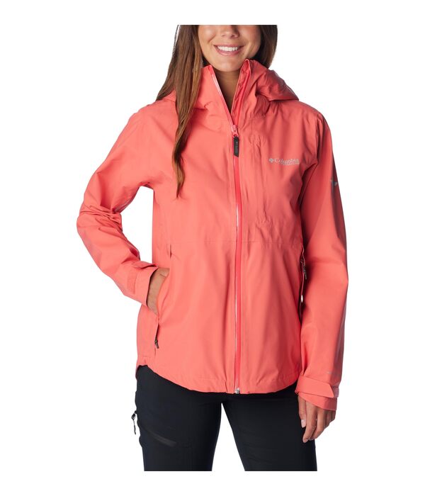 コロンビア レディース コート アウター Omnitech Amplidry II Shell Juicyの通販は