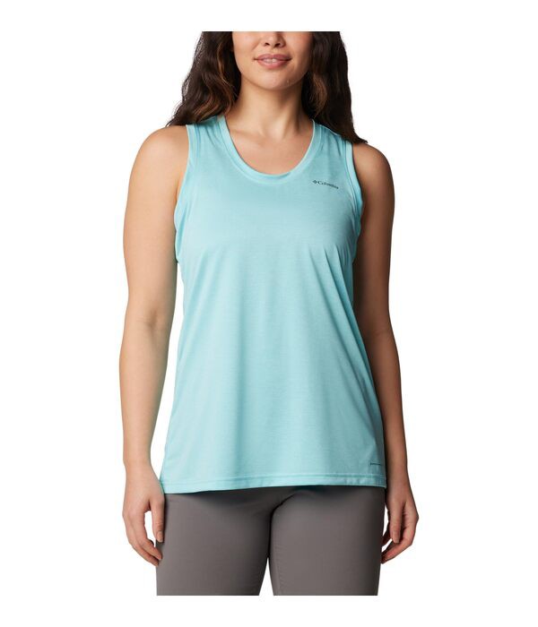 コロンビア レディース シャツ トップス Hike Tank Aquamarine Heat