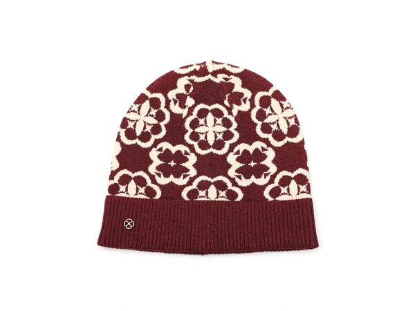 ケイトスペード レディース 帽子 アクセサリー Arabesque Knit Beanie English Rose