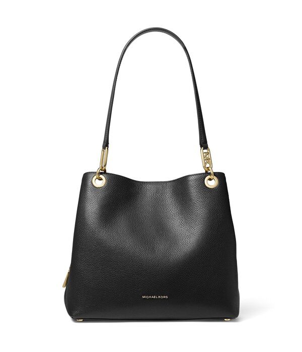 マイケルコース レディース ハンドバッグ バッグ Kensington Large Shoulder Tote Black