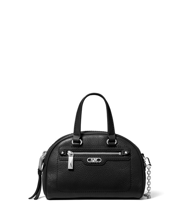 マイケルコース レディース ハンドバッグ バッグ Williamsburg Extra Small Bowling Crossbody Black