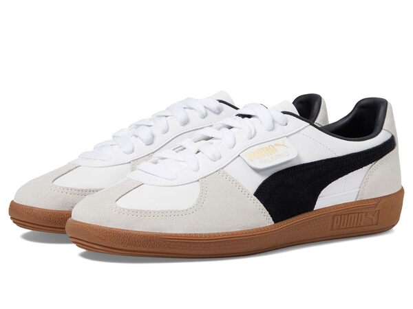 プーマ メンズ スニーカー シューズ Palermo Leather PUMA White/Vapoの通販は