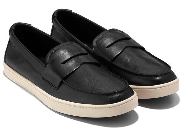 コールハーン メンズ スニーカー シューズ Nantucket Deck Slip-On Black/Angoraの通販は 25,980円